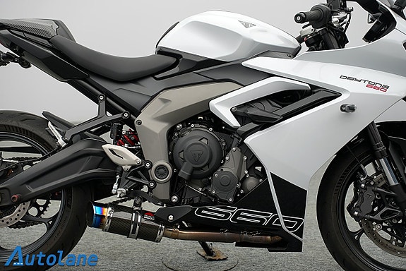 Triumph Daytona 660 *Black Widow Helsystem, Quickshifter 11 of 27