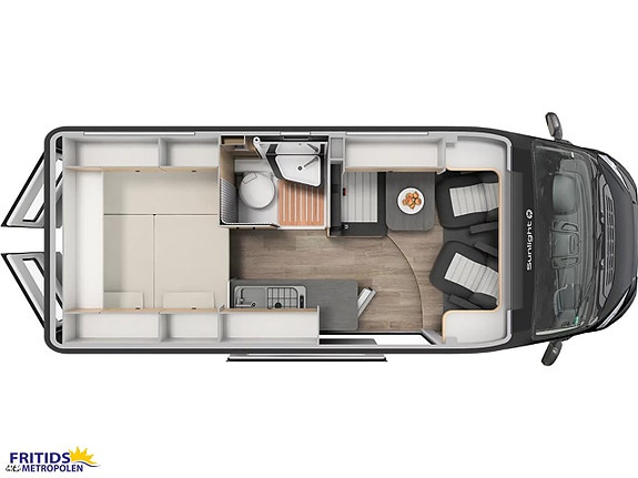 Sunlight Cliff 600 X Skyroof - Variobadrum 17 of 17