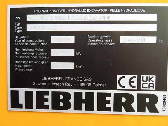 Liebherr R 922 G8 8 of 8