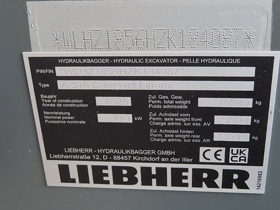 Liebherr A 916 Compact Litronic 7 of 7