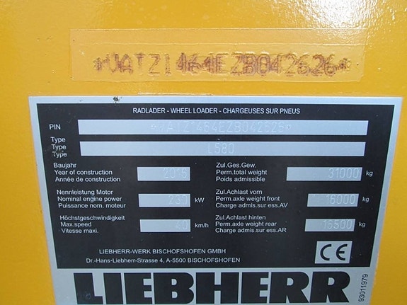 Liebherr L 580 XPower 12 of 14