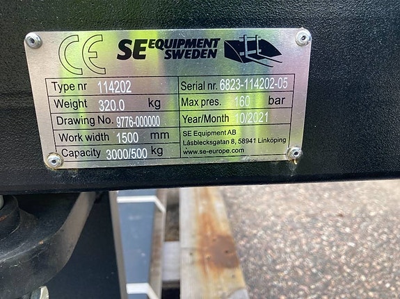 SE Equipment  Hydrauliska Gafflar   DEMO 4 of 4