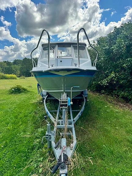 Silver Eagle 650 C + Honda 135 hk (4-takt) Trailer 80 km/h 7 of 10