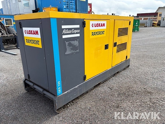 Elverk Atlas Copco QES120 3 of 6