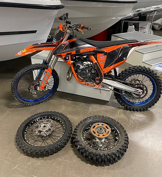 KTM 85SX 16/19 + 14/17 hjulset Öhlins