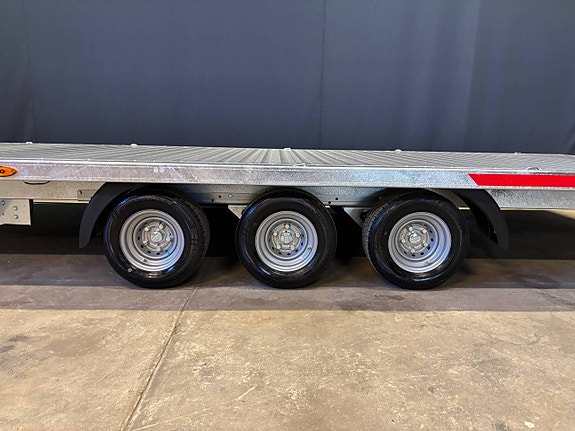 Temared Carplatform 5121/3 S - 3500kg / ALUFLAK / KNOTT 3 of 6