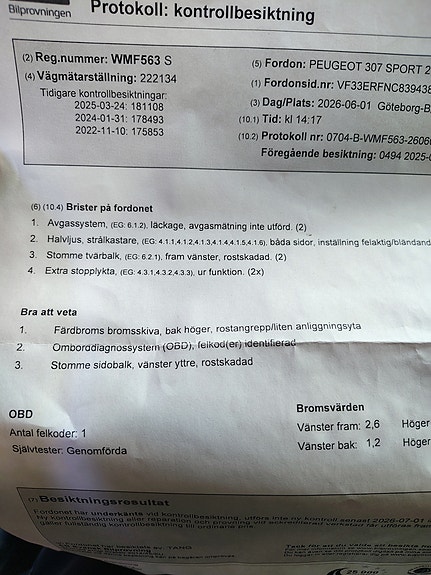 Peugeot 307 2 of 4