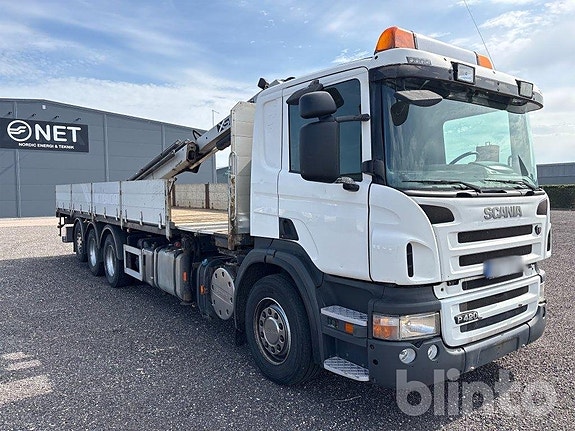 Kranbil SCANIA P420LB8X4*4HNA - HIAB Kran 3 of 6