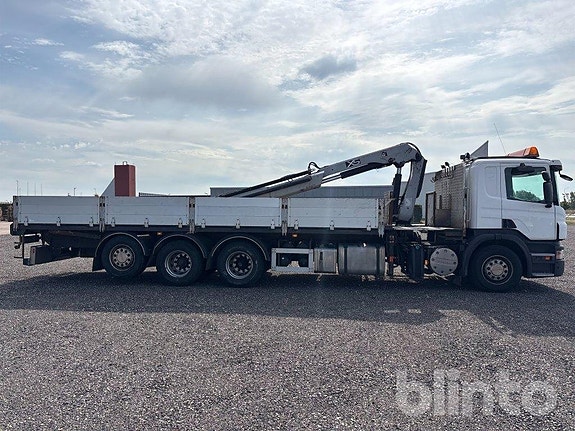 Kranbil SCANIA P420LB8X4*4HNA - HIAB Kran 4 of 6