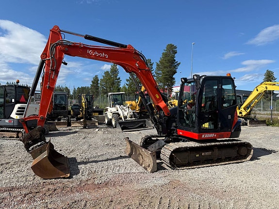 Midigrävare 8ton Kubota KX80  319.000:- 5 of 12