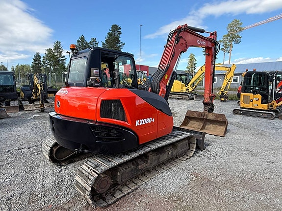 Midigrävare 8ton Kubota KX80  319.000:- 8 of 12