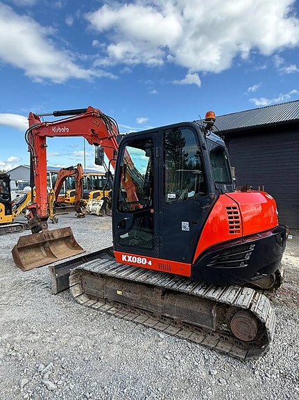 Midigrävare 8ton Kubota KX80  319.000:- 6 of 12