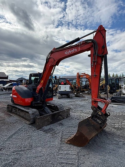 Midigrävare 8ton Kubota KX80  319.000:- 2 of 12