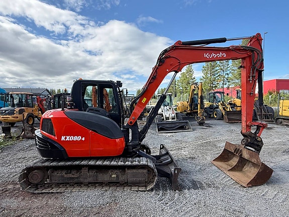 Midigrävare 8ton Kubota KX80  319.000:-