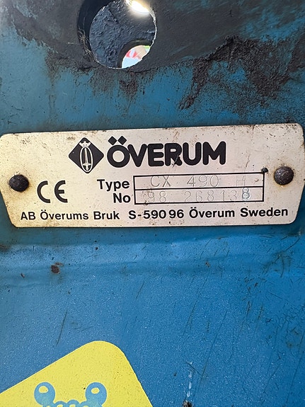 Överum CX490 XL växelplog 3 of 3