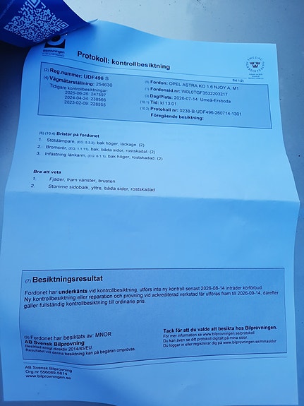 Opel Astra 6 of 6