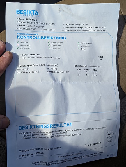Saab 9-3 7 of 8