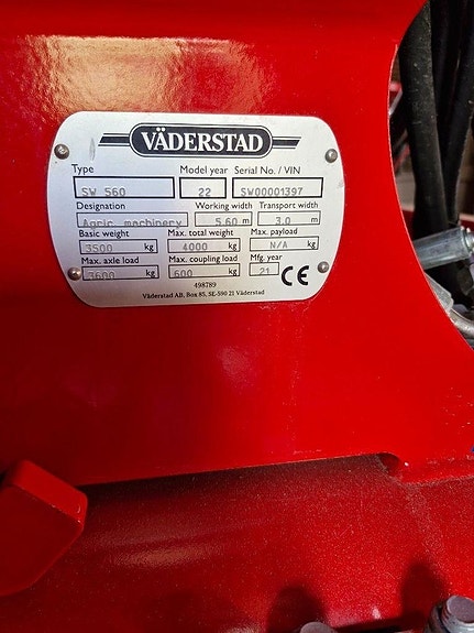 Väderstad Swift 560 2 of 2