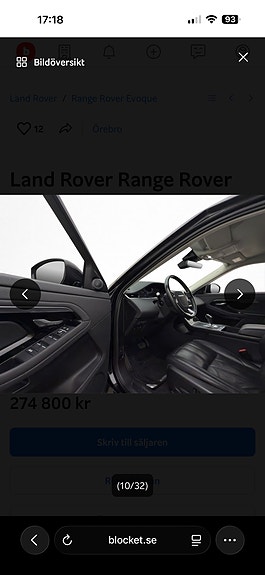 Land Rover Range Rover Evoque 11 of 13
