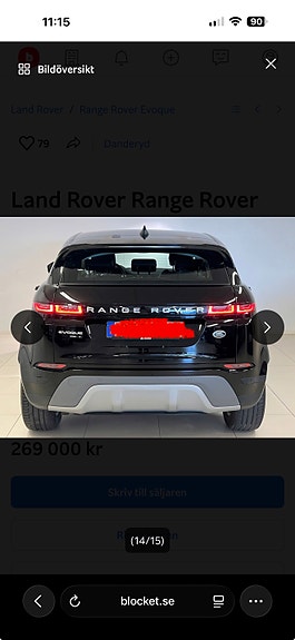 Land Rover Range Rover Evoque 2 of 13