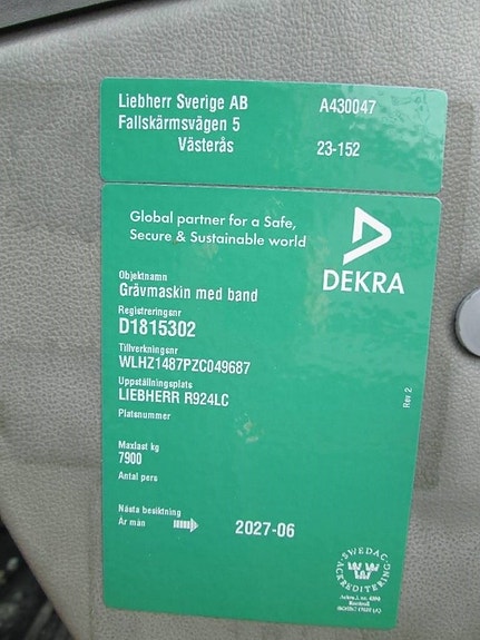 Liebherr R924 G8 18 of 20