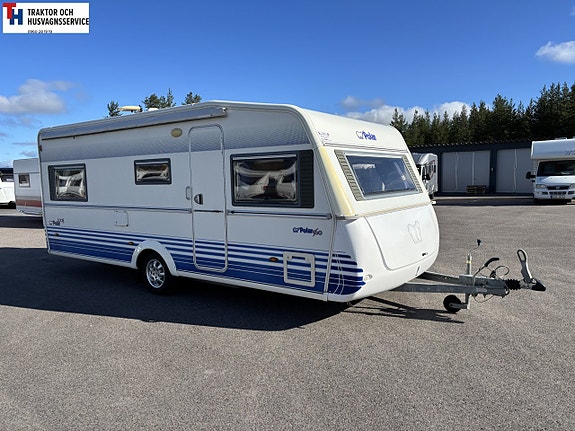 Polar 560 med Långbädd, markis, cykelställ -08
