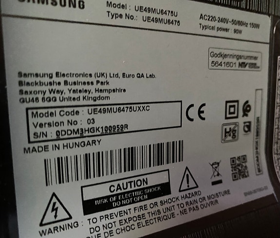 Samsung UE49MU6475 49" LED-TV image 2