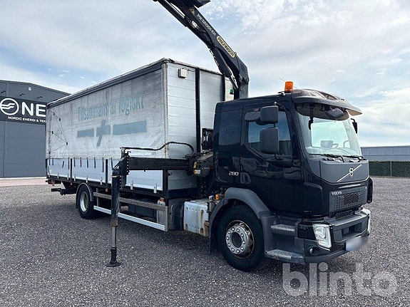 Kranbil VOLVO FL 4x2 -PALFINGER Kran 3 of 6