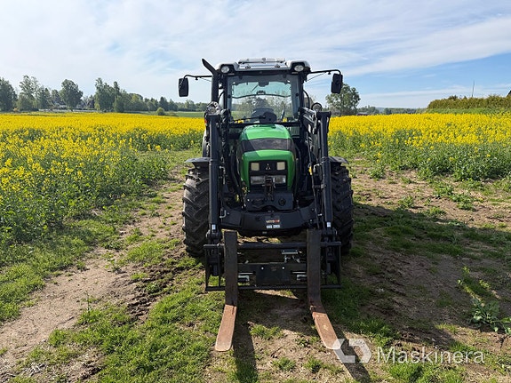 Traktor Deutz-Fahr 5100.4D med frontlastare och frontlyft 2 of 27