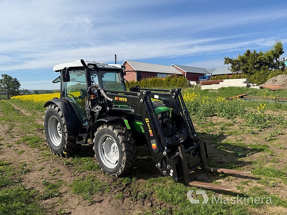 Traktor Deutz-Fahr 5100.4D med frontlastare och frontlyft 3 of 27