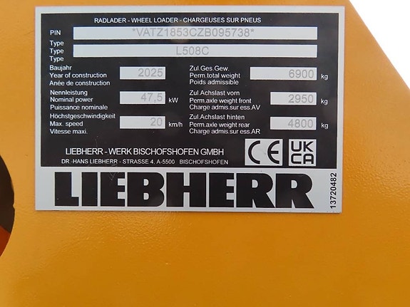 Liebherr L508C 19 of 20