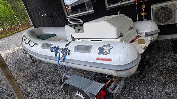 Ribbåt NovaMarina 120hkr jetmotor. 2 of 6