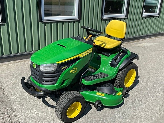 John Deere X167 lätt beg gräsklippare 2 of 5