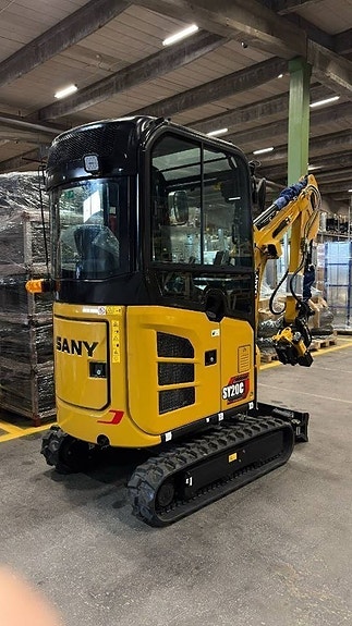 Sany SY 20 c Med Tiltrotator - inkommande