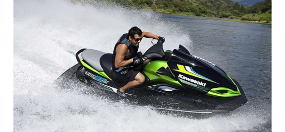 Kawasaki Ultra 300X - 330HK - inklusive Thule 80km trailer 10 of 10