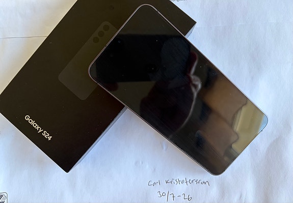 Samsung Samsung Galaxy S24 smartphone 128 GB svart