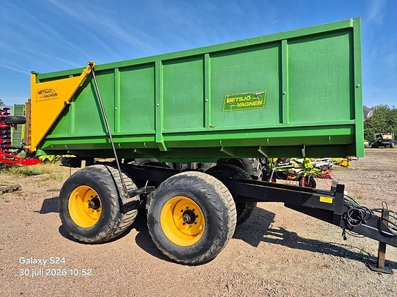 Metsjö MetaX Spannmåls kärra 14 ton