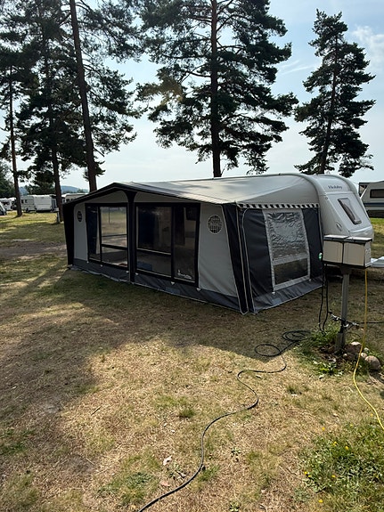 Hobby 540 Kmfe De Luxe Barnkammare, förtält, fuktestad u.a 8 of 8