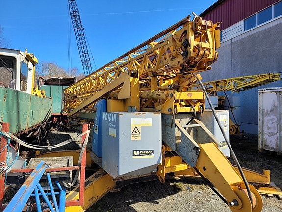 Lyftkran Tornkran självresande Potain Igo 50 50TM 3 of 5