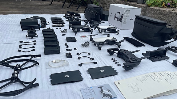 DJI MAVIC AIR Fly More Combo BLACK 3st drönare STOR PAKET +++ image 34