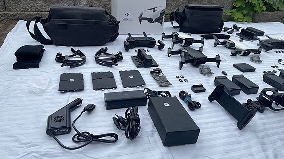 DJI MAVIC AIR Fly More Combo BLACK 3st drönare STOR PAKET +++ image 27