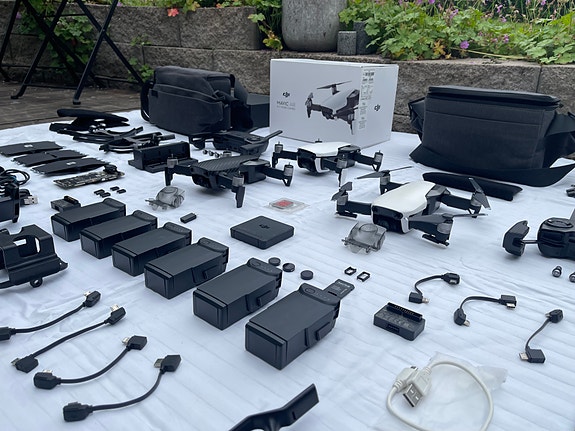 DJI MAVIC AIR Fly More Combo BLACK 3st drönare STOR PAKET +++ image 16