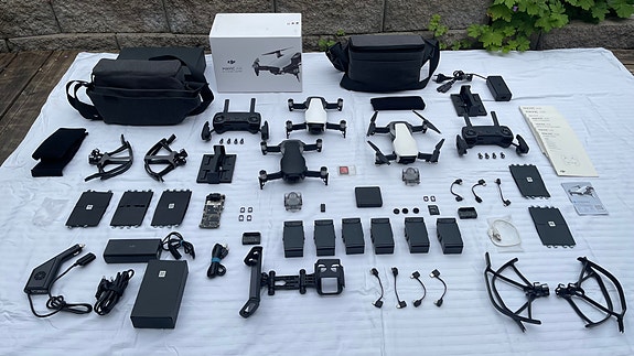 DJI MAVIC AIR Fly More Combo BLACK 3st drönare STOR PAKET +++ image 40