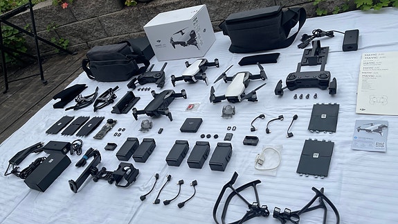 DJI MAVIC AIR Fly More Combo BLACK 3st drönare STOR PAKET +++ image 29