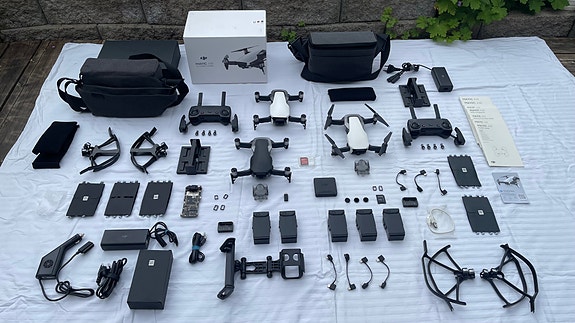 DJI MAVIC AIR Fly More Combo BLACK 3st drönare STOR PAKET +++ image 24