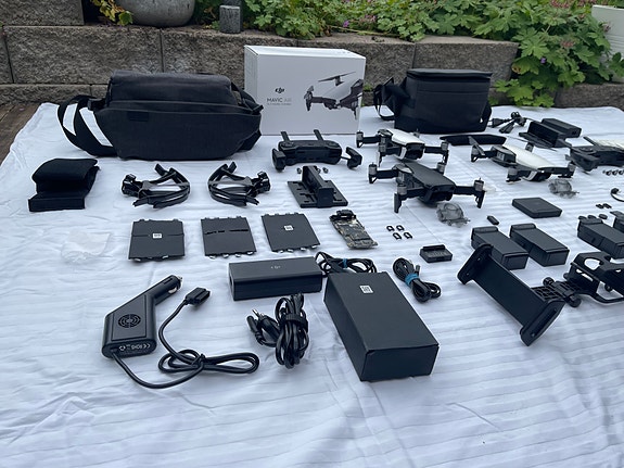 DJI MAVIC AIR Fly More Combo BLACK 3st drönare STOR PAKET +++ image 7