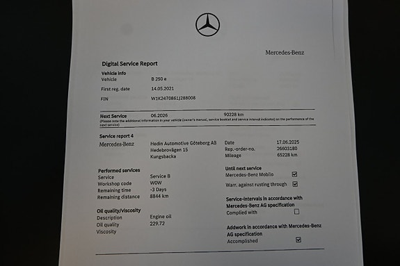 Mercedes-Benz B250 e 25 of 27