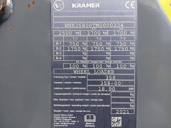 Kramer 5035, Minilastare 20 of 20