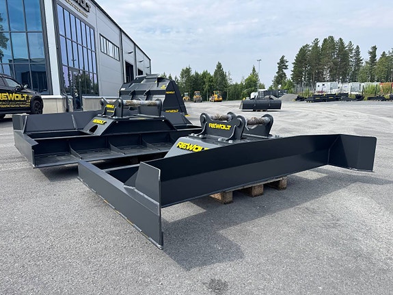 Rewolt HD Planeringsbalkar med skopa HARDOX 7 of 9