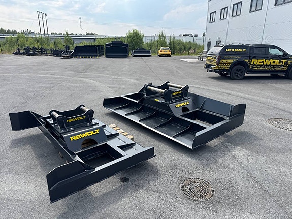 Rewolt HD Planeringsbalkar med skopa HARDOX 5 of 9